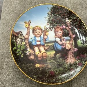 M.I . Hummel plates produced by The Danbury Mint.